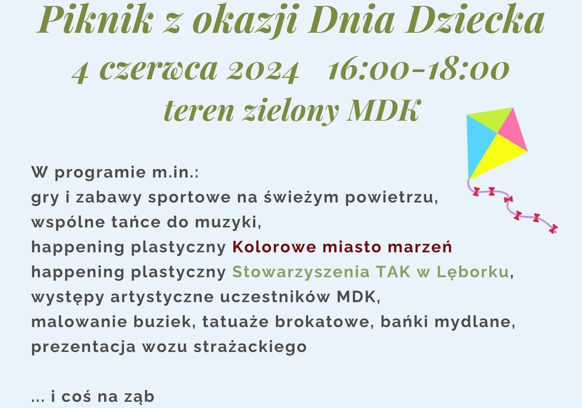 Piknik z okazji Dni Dziecka