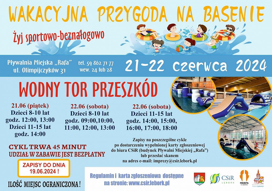 Wakacyjna przygoda na basenie