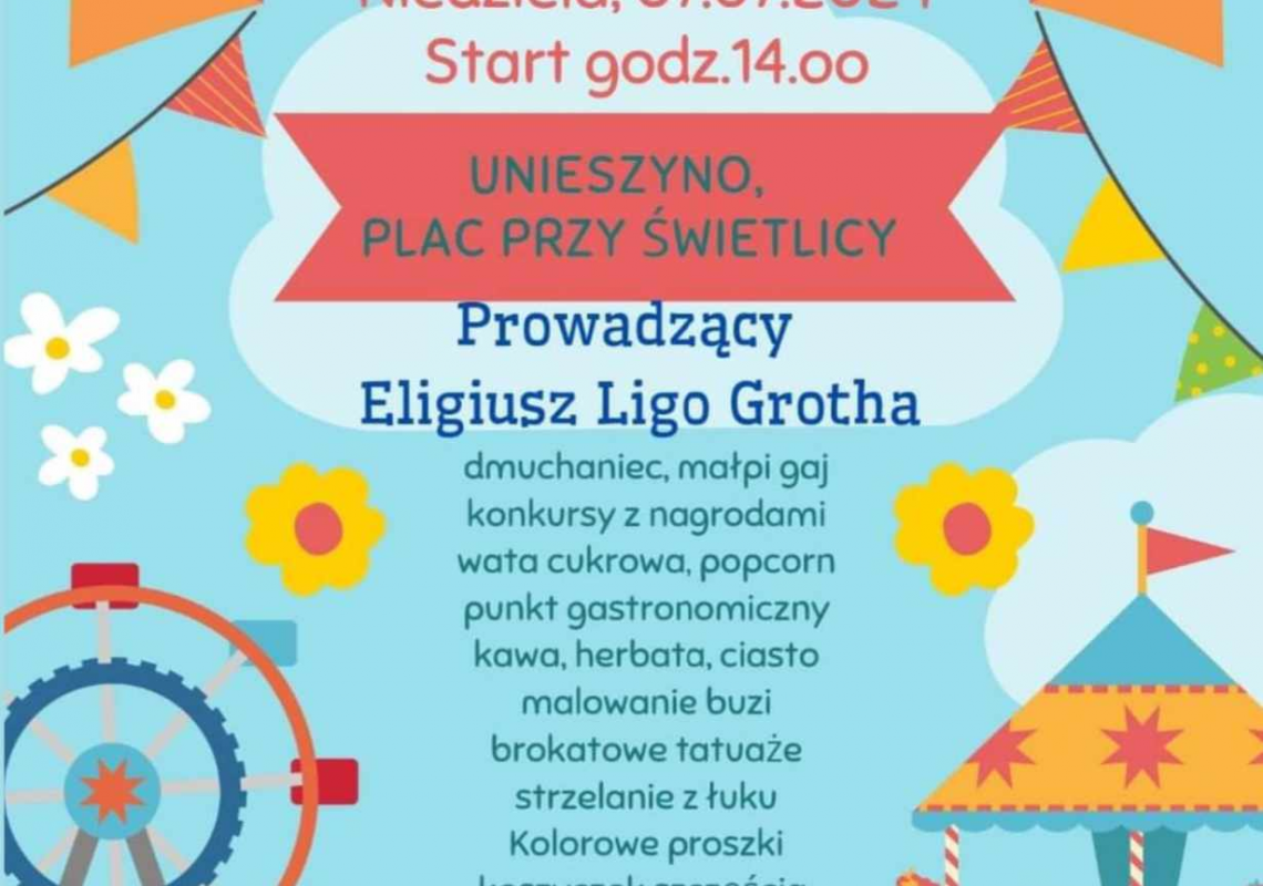 Rodzinny piknik w Unieszynie