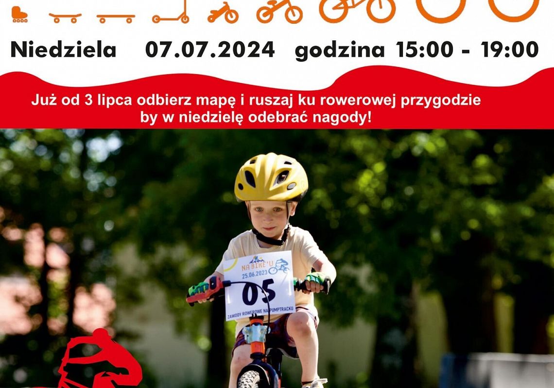 Zawody rowerowe "Łeba na