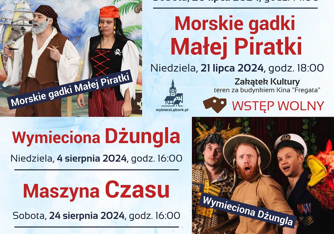 Letnie spektakle dla