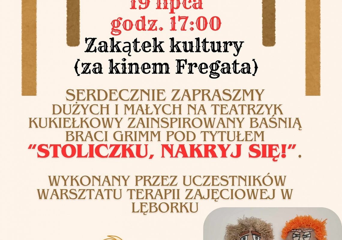Stoliczku nakryj się!