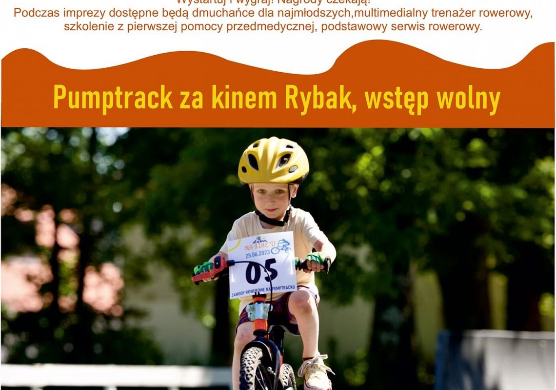 Zawody rowerowe "Łeba na