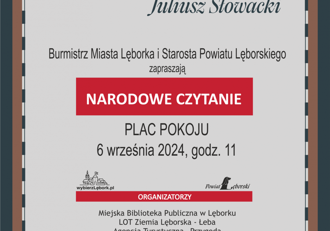 Narodowe Czytanie w Lęborku