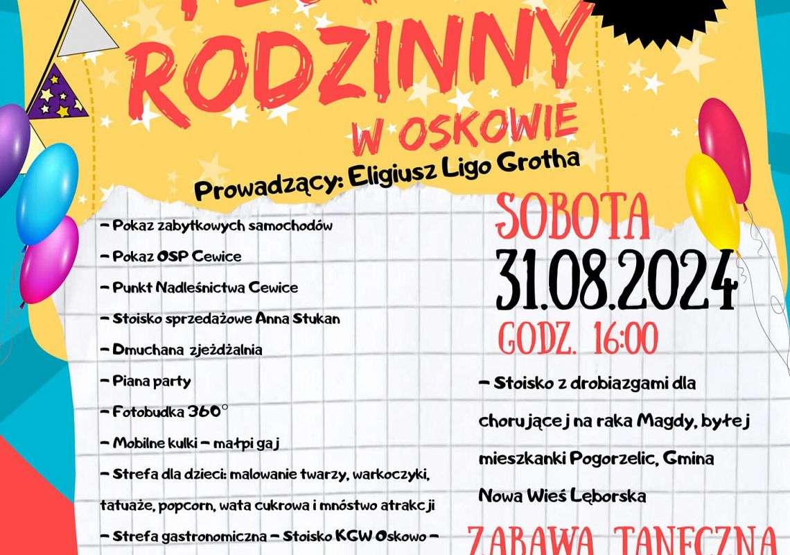 Festyn Rodzinny w Oskowie