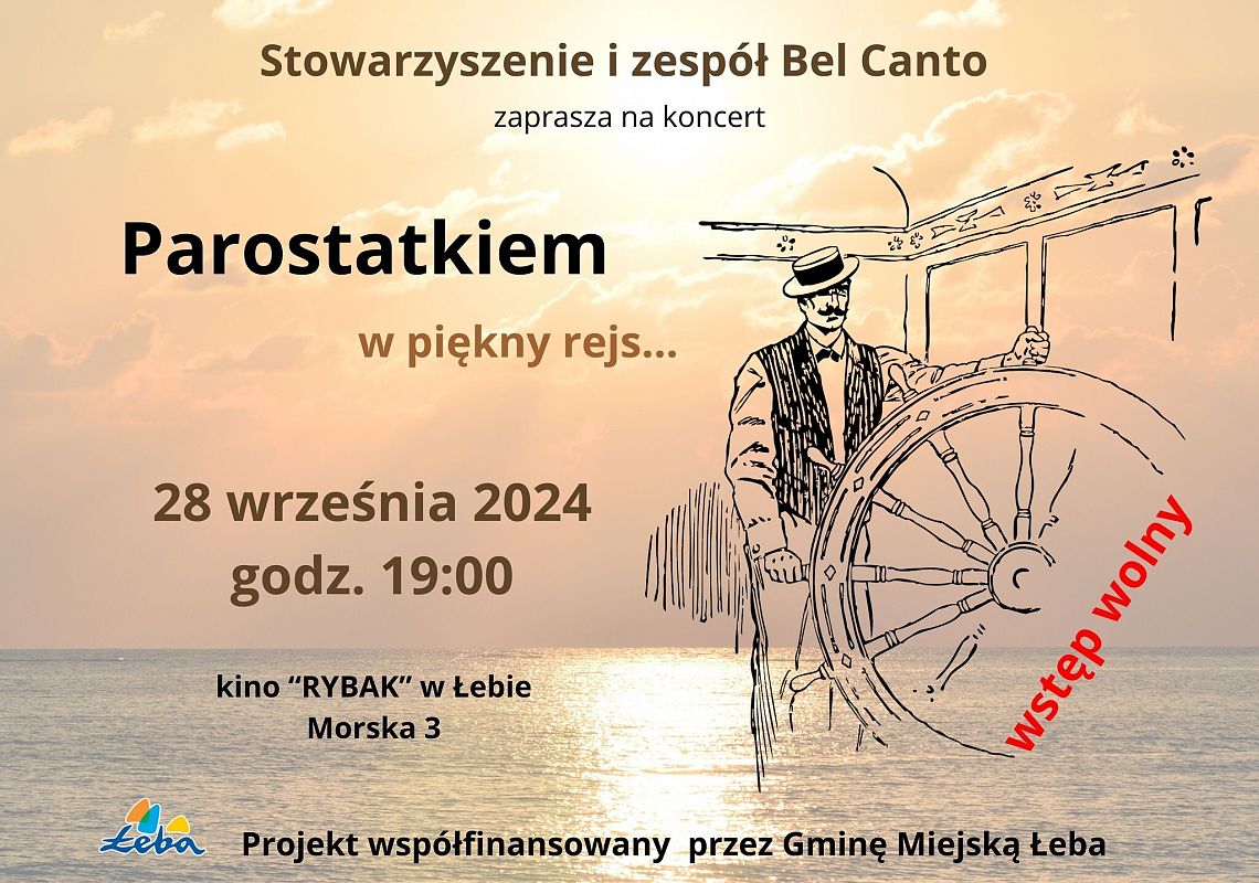 Parostatkiem w piękny rejs -