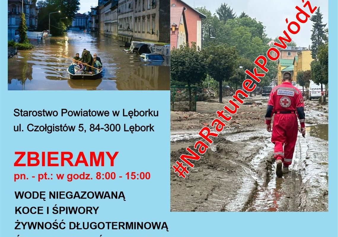 Zbiórka dla powodzian