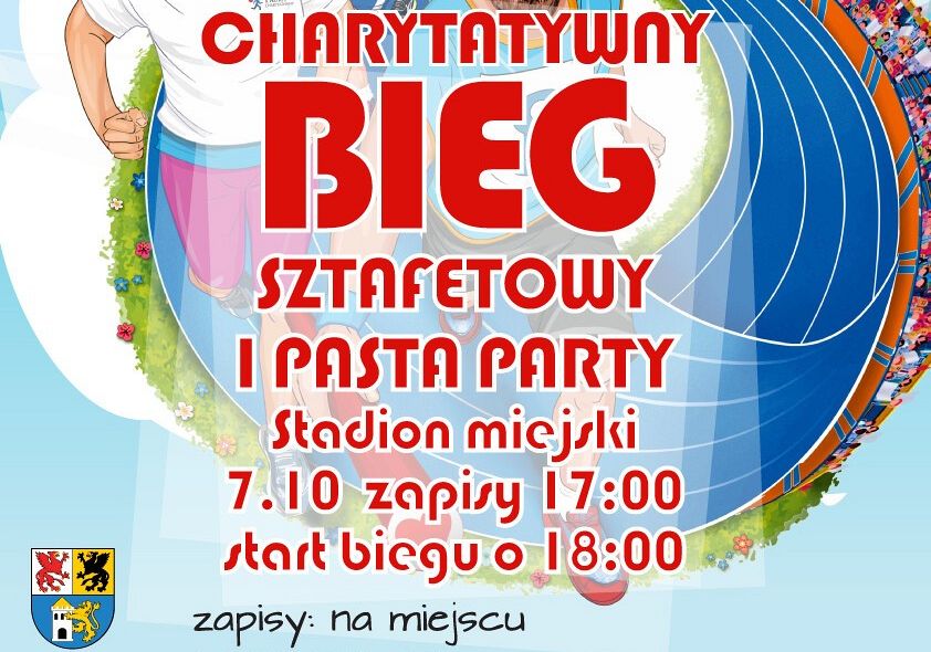 Bieg sztafetowy i PASTA PARTY.