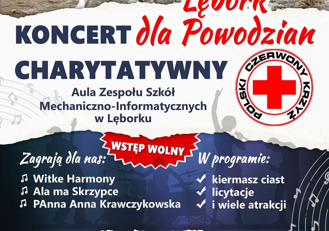 Koncert charytatywny Lębork