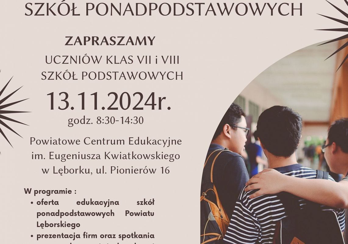 Targi edukacyjne dla szkół