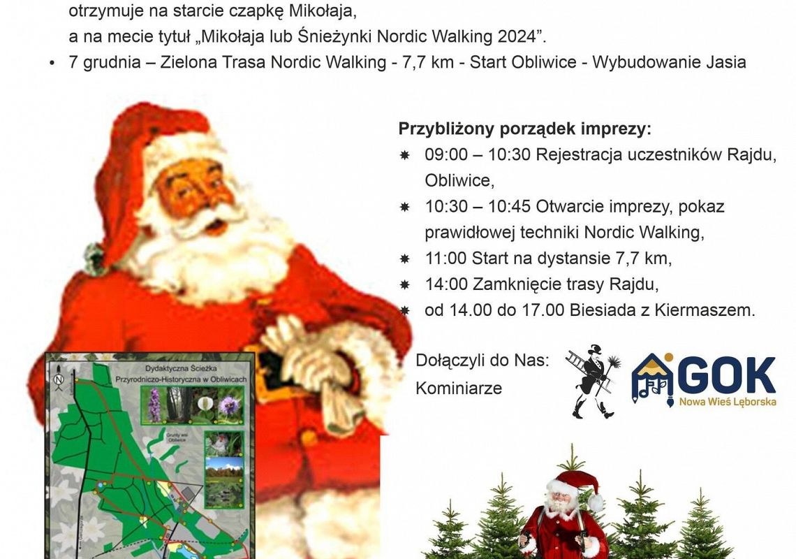 XII Mikołajkowe Nordic Walking