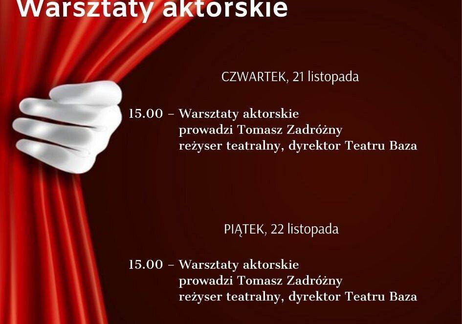 Warsztaty aktorskie
