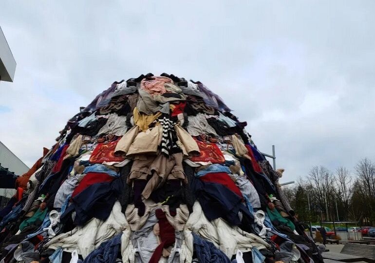 Pryzma tekstyliów (foto