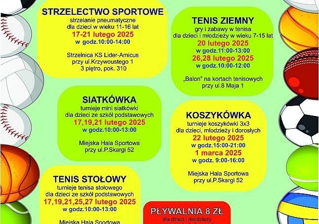 Ferie na sportowo - koszykówka