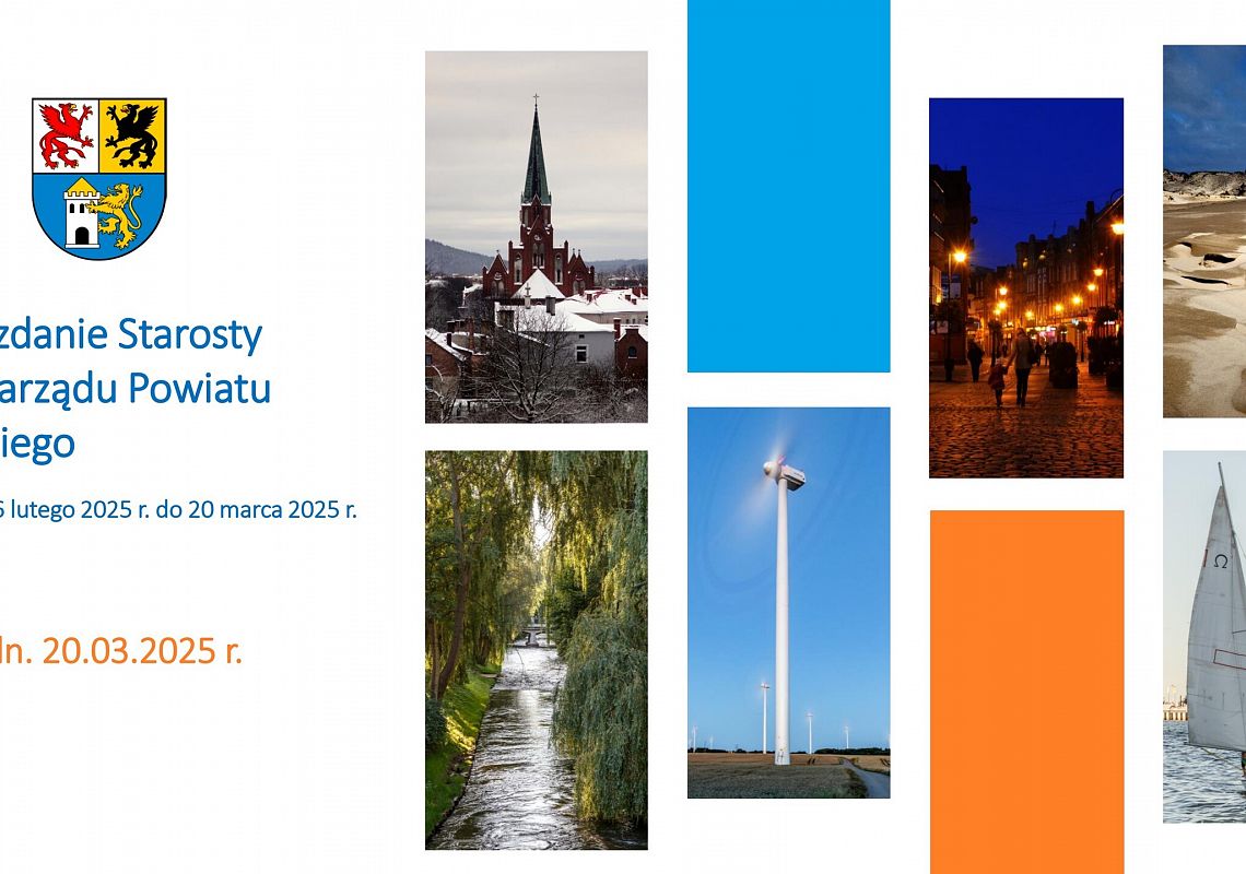 Sprawozdanie Starosty z prac