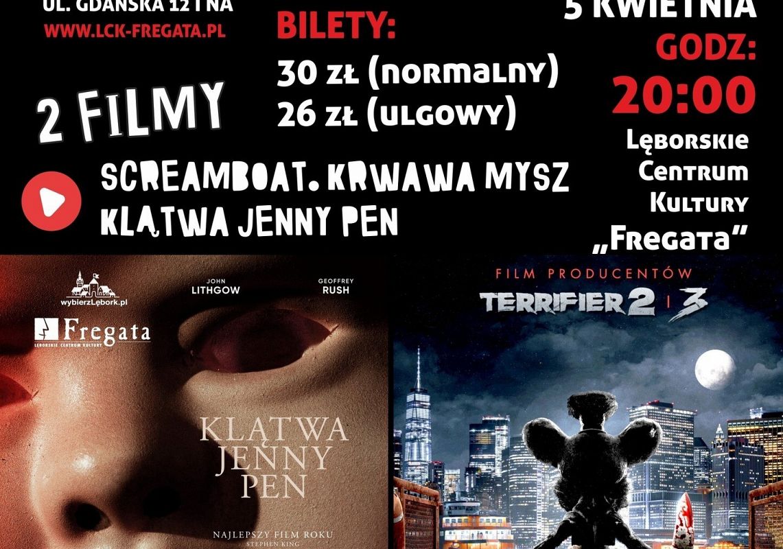 Filmowy Wieczór Grozy w Kinie