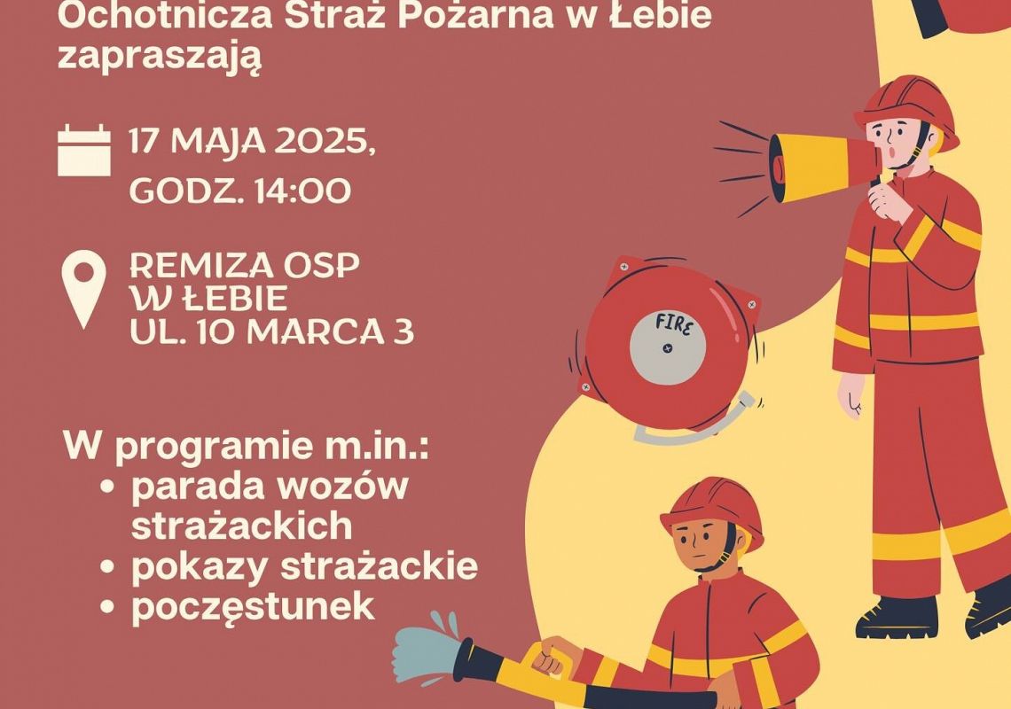 Gminny Dzień Strażaka w Łebie