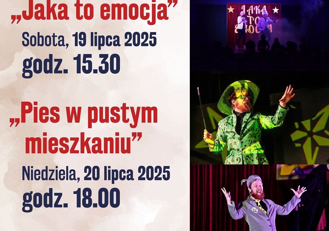 Spektakle dla najmłodszych na