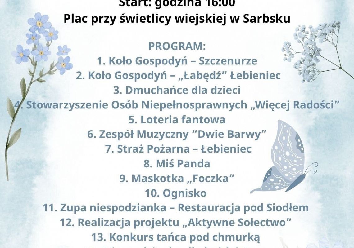 Dzień sołectwa Sarbsk