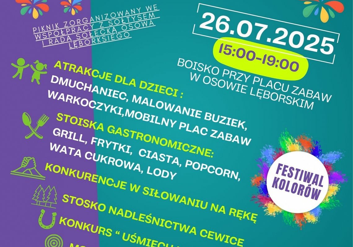 Piknik rodzinny dla Powiatu