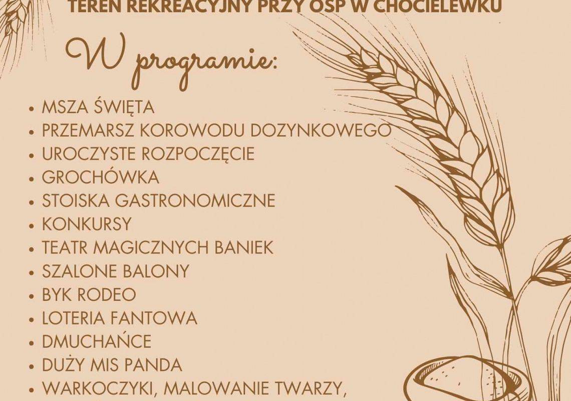 Dożynki sołeckie w Chocielewku
