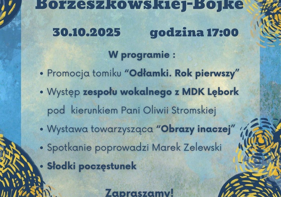 Wieczór z poezją Małgorzaty