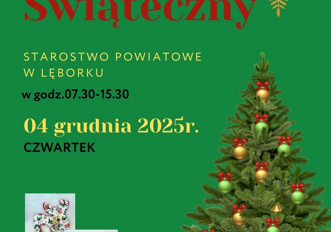 Plakat Kiermaszu Świątecznego