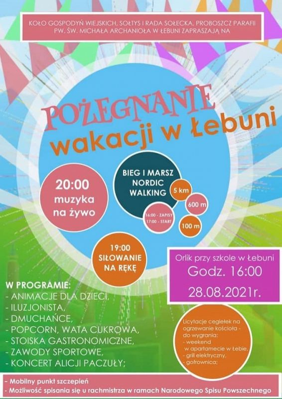 Pożegnanie wakacji w Łebuni