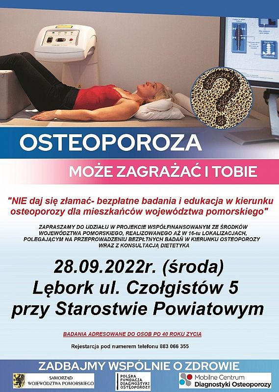 Osteoporoza - bezpłatne