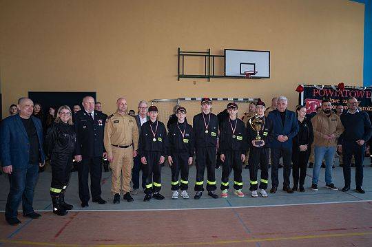 Młodzi strażacy na medal