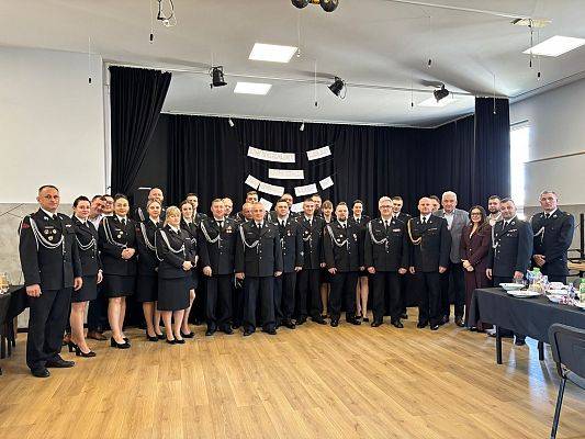 W Cewicach obradowali strażacy