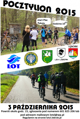 Rajd Rowerowy POCZTYLION 2015