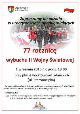 77. rocznica wybuchu II wojny