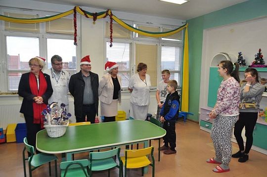 Mikołajki w Lęborskim Szpitalu