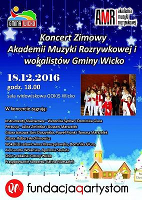 Zimowy koncert muzyki