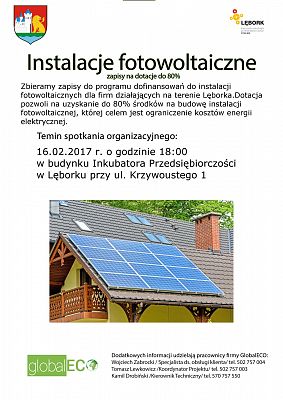 Dofinansowanie instalacji