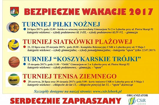 Bezpieczne wakacje 2017