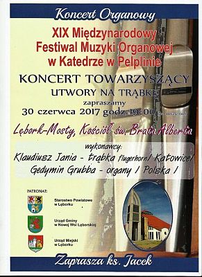 Koncert towarzyszący, utwory
