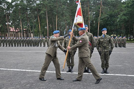 Pożegnanie Dowódcy Jednostki