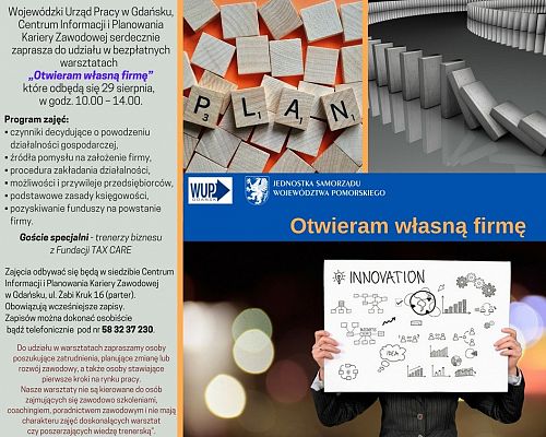 Warsztaty "Otwieram