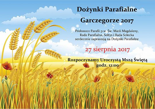 Dożynki Parafialne Garczegorze