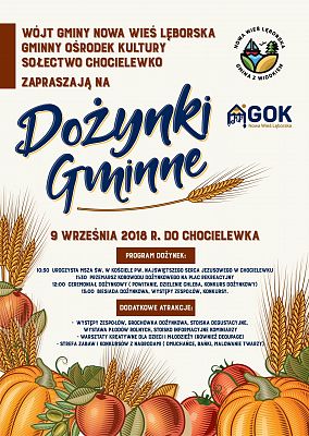 Zaproszenie na Dożynki Gminne