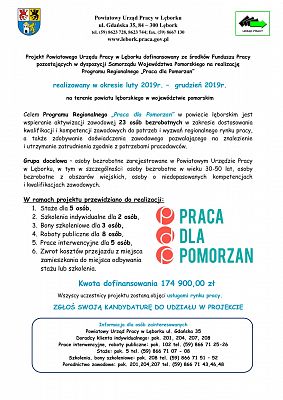 "Praca dla Pomorzan"