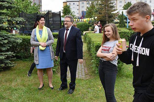 Wicestarosta z wizytą u dzieci