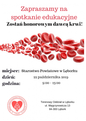 Krew ratuje życie - zostań