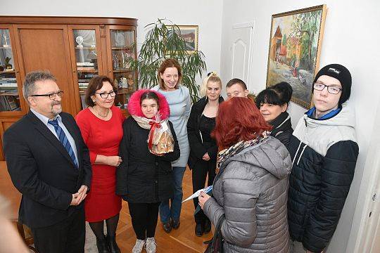 „Małe Mikołaje” u Starosty