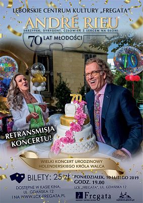 Koncert „André Rieu, czyli 70