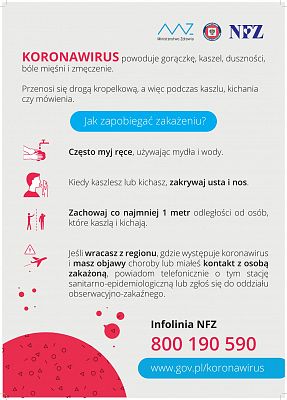 Koronawirus - jak zapobiec