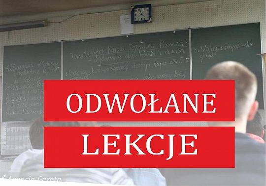 Z ostatniekj chwili. Odwołane