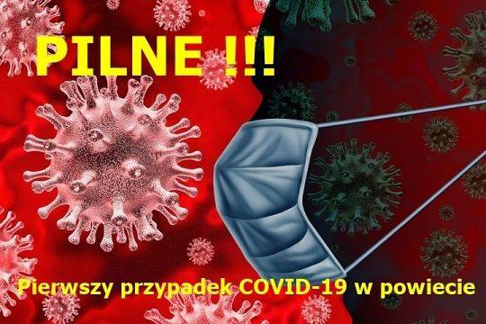 PILNE! Pierwszy przypadek
